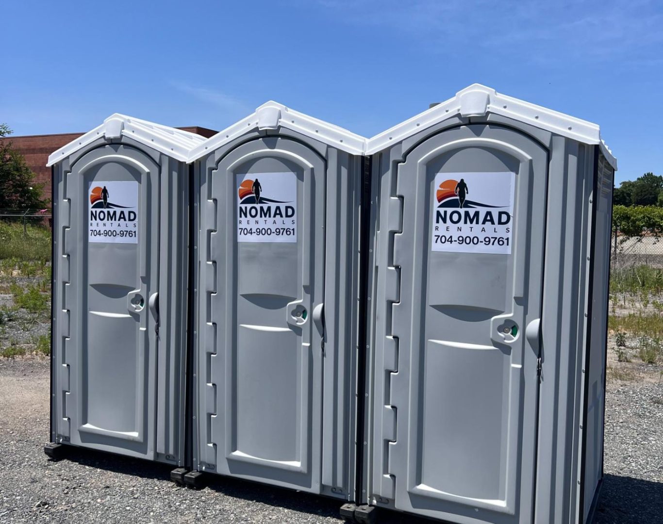 Outdoor event restroom rental Huntersville NC